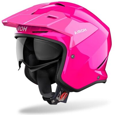 Airoh, Motorradhelm, Kombakt Color Pink Gloss Motorradhelm (S) Airoh, Motorradhelm, Kombakt Color Pink Gloss Motorradhelm (S)