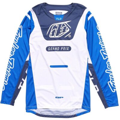 Troy Lee Designs, Velotrikot, GP Pro Jersey, Blends, white/blue, XL (XL), Weiss, Blau, XL Troy Lee Designs, Velotrikot, GP Pro Jersey, Blends, white/blue, XL (XL), Weiss, Blau, XL