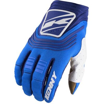 Kenny, Motorradhandschuhe, Racing Cross-/Enduro-Handschuhe Modell Titanium Blue Farbe Blau/Weiss Grösse Xxxl (Herren, 3XL) Kenny, Motorradhandschuhe, Racing Cross-/Enduro-Handschuhe Modell Titanium Blue Farbe Blau/Weiss Grösse Xxxl (Herren, 3XL)