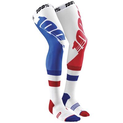 100%, Herren, Sportsocken, Rev Mx (L, XL), Blau, Rot, Weiss 100%, Herren, Sportsocken, Rev Mx (L, XL), Blau, Rot, Weiss