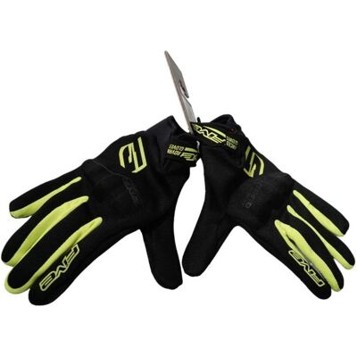 Five, Motorradhandschuhe, Handschuh Globe Evo schwarz-fluo gelb L (Herren, 10, L) Five, Motorradhandschuhe, Handschuh Globe Evo schwarz-fluo gelb L (Herren, 10, L)