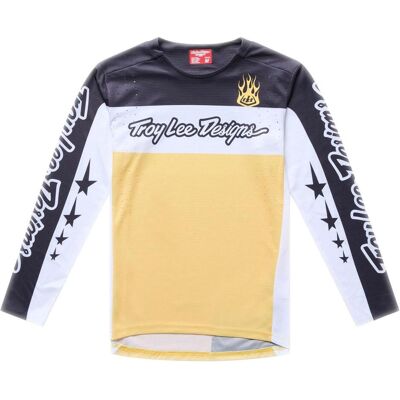 Troy Lee Designs, Jungen, Velotrikot, Sprint Pro Jersey, YO Moto, butter, youth S (S), Gelb, S Troy Lee Designs, Jungen, Velotrikot, Sprint Pro Jersey, YO Moto, butter, youth S (S), Gelb, S