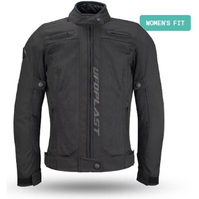 UFO, Motorradjacke, ACRON URBAN Damen-Softshell-/Airnet-Jacke mit abnehmbarer, atmungsaktiver, wind- und (Damen, L) UFO, Motorradjacke, ACRON URBAN Damen-Softshell-/Airnet-Jacke mit abnehmbarer, atmungsaktiver, wind- und (Damen, L)