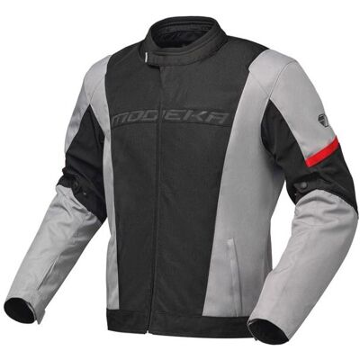 Modeka, Motorradjacke, Jano Air Jacke, Farbe Schwarz-Grau, Grösse L (Herren, L) Modeka, Motorradjacke, Jano Air Jacke, Farbe Schwarz-Grau, Grösse L (Herren, L)
