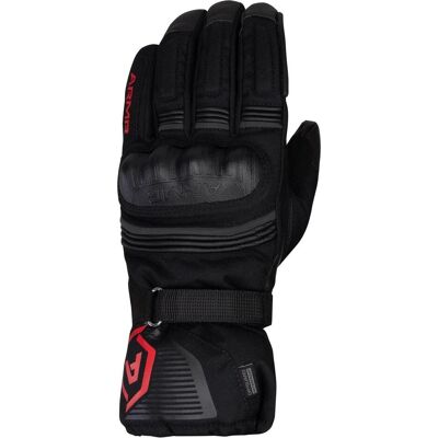 Armr, Motorradhandschuhe, Kumaji 3.0 wasserdichte Motorradhandschuhe Herren Schwarz/Rot, S (Herren, S) Armr, Motorradhandschuhe, Kumaji 3.0 wasserdichte Motorradhandschuhe Herren Schwarz/Rot, S (Herren, S)