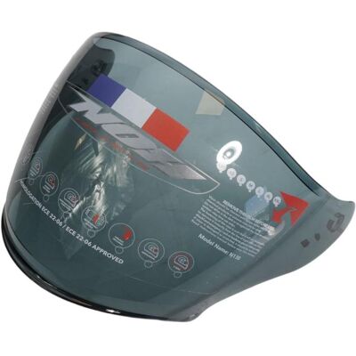 Nox, Motorradhelm Zubehör, NOX-Ersatzteile Visier/Linse/Glas für Helm N130, dunkle Farbe Nox, Motorradhelm Zubehör, NOX-Ersatzteile Visier/Linse/Glas für Helm N130, dunkle Farbe