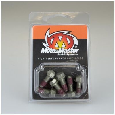 Moto-Master, Motorrad Zubehör, BREMSSCHEIBENSCHRAUBEN HINTEN / VORNE M6 x 16 (6 STÜCK) GASGAS / HONDA / HUSABERG / KTM Moto-Master, Motorrad Zubehör, BREMSSCHEIBENSCHRAUBEN HINTEN / VORNE M6 x 16 (6 STÜCK) GASGAS / HONDA / HUSABERG / KTM
