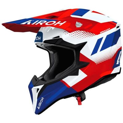 Airoh, Motorradhelm, Wrap Vision Gloss Motorradhelm (XL) Airoh, Motorradhelm, Wrap Vision Gloss Motorradhelm (XL)