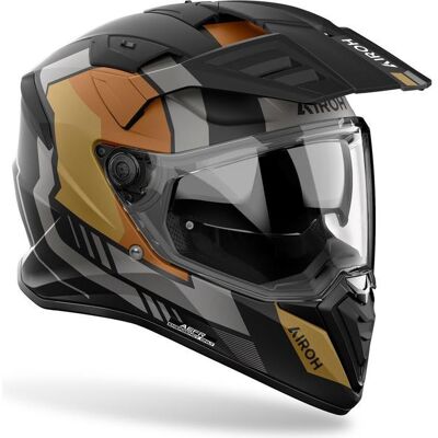Airoh, Motorradhelm, Bandit Horn Gold Matt Motorradhelm (S) Airoh, Motorradhelm, Bandit Horn Gold Matt Motorradhelm (S)