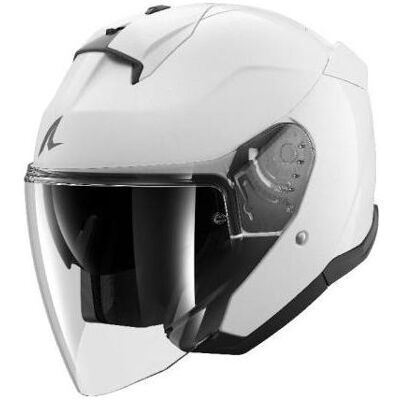 Shark, Motorradhelm, SKWAL JET BLANK Offener Helm (L) Shark, Motorradhelm, SKWAL JET BLANK Offener Helm (L)