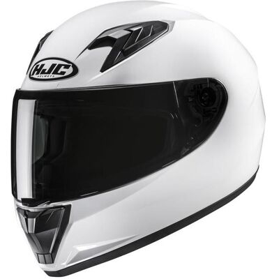 HJC, Motorradhelm, Y10 Solid Integralhelm Perlweiss S (S, 48 - 49 cm) HJC, Motorradhelm, Y10 Solid Integralhelm Perlweiss S (S, 48 - 49 cm)
