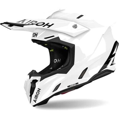 Airoh, Motorradhelm, Twist 3 Wit Offroad Helm - Maat L - Helm (L) Airoh, Motorradhelm, Twist 3 Wit Offroad Helm - Maat L - Helm (L)