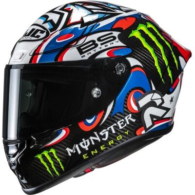 HJC, Motorradhelm, RPHA 1 V2 Quartararo Le Mans 3 MC21 Integralhelm Blau / Weiss / Rot L (L, 58 - 59 cm) HJC, Motorradhelm, RPHA 1 V2 Quartararo Le Mans 3 MC21 Integralhelm Blau / Weiss / Rot L (L, 58 - 59 cm)