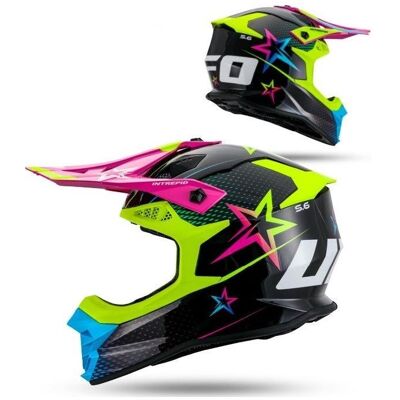 UFO, Motorradhelm, 2026/01 INTREPID CROSS HELM FARBE SCHWARZ/GELB/PINK GRÖSSE L (ECE 22R06) - KOLLEKTION 2026 (L) UFO, Motorradhelm, 2026/01 INTREPID CROSS HELM FARBE SCHWARZ/GELB/PINK GRÖSSE L (ECE 22R06) - KOLLEKTION 2026 (L)