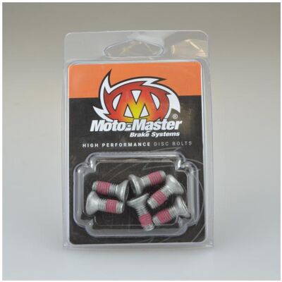 Moto-Master, Motorrad Zubehör, BREMSSCHEIBENSCHRAUBEN HINTEN / VORNE M6 x 12 (6 STÜCK) FANTIC / HUSQVARNA / KAWASAKI / Moto-Master, Motorrad Zubehör, BREMSSCHEIBENSCHRAUBEN HINTEN / VORNE M6 x 12 (6 STÜCK) FANTIC / HUSQVARNA / KAWASAKI /