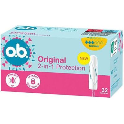 o.b., Tampons, OB Tampons Original Normal 32 (32x, Normal) o.b., Tampons, OB Tampons Original Normal 32 (32x, Normal)