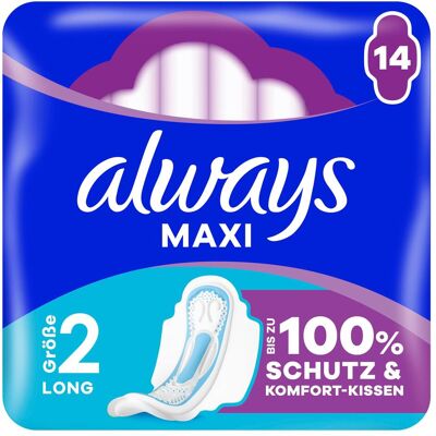 Always, Binden, Maxi (14x) Always, Binden, Maxi (14x)