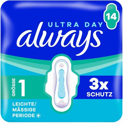 Always, Binden, Ultra Norm.Fl Gr 1 (14x) Always, Binden, Ultra Norm.Fl Gr 1 (14x)