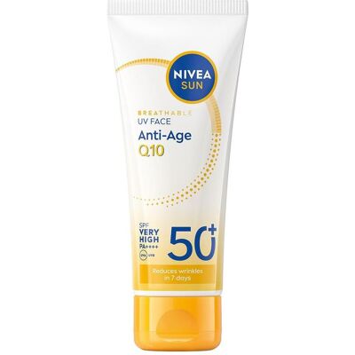 NIVEA, Sonnencreme, UV Face Anti Age Q10 Cream SPF 50+ 40ml (SPF 50+, 40 ml) NIVEA, Sonnencreme, UV Face Anti Age Q10 Cream SPF 50+ 40ml (SPF 50+, 40 ml)