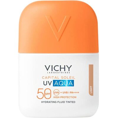Vichy, Sonnencreme, Capital Soleil Uv Aqua Daily Sunscreen Light Tone Spf 50 50ml (SPF 50, 50 ml) Vichy, Sonnencreme, Capital Soleil Uv Aqua Daily Sunscreen Light Tone Spf 50 50ml (SPF 50, 50 ml)