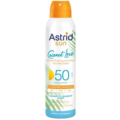 Astrid Sun SPF 50 Unsichtbares Trockenspray - Sonnenschutz Astrid Sun SPF 50 Unsichtbares Trockenspray - Sonnenschutz