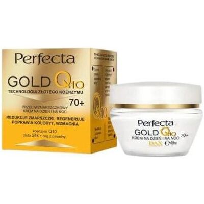 Perfecta, Sonnencreme, Gold Q10 Anti-Falten Tages- und Nachtcreme 70+ 50ml Perfe (50 ml) Perfecta, Sonnencreme, Gold Q10 Anti-Falten Tages- und Nachtcreme 70+ 50ml Perfe (50 ml)