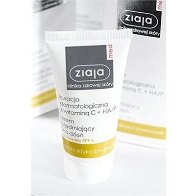 Ziaja, Sonnencreme, Dermatological Treatment Firming Day Cream Spf6 - Daily Face Cream (SPF 15, 50 ml) Ziaja, Sonnencreme, Dermatological Treatment Firming Day Cream Spf6 - Daily Face Cream (SPF 15, 50 ml)