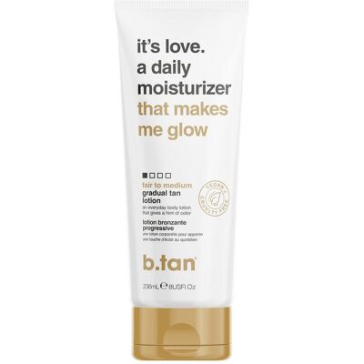 B.Tan, Selbstbräuner, It's Love A Daily Moisturizer Gradual Tan Lotion 236 ml (Selbstbräunungscreme, 236 ml) B.Tan, Selbstbräuner, It's Love A Daily Moisturizer Gradual Tan Lotion 236 ml (Selbstbräunungscreme, 236 ml)