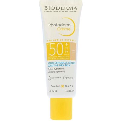 Bioderma Photoderm Max Tönende Creme Sehr Hoher Schutz SPF 50+ (40ml) Goldene Farbe Bioderma Photoderm Max Tönende Creme Sehr Hoher Schutz SPF 50+ (40ml) Goldene Farbe