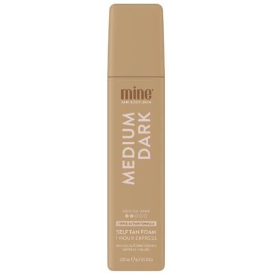 Minetan, Selbstbräuner, - Tan Foam 200 ml - Medium Dark (Selbstbräunungsschaum, 200 ml) Minetan, Selbstbräuner, - Tan Foam 200 ml - Medium Dark (Selbstbräunungsschaum, 200 ml)
