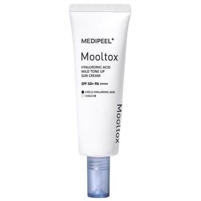 Medi-Peel, Sonnencreme, Hyaluronsäure Aqua Mooltox Mild Tone Up Sun Cream Spf 50+ 50 Ml (SPF 50+, 50 ml) Medi-Peel, Sonnencreme, Hyaluronsäure Aqua Mooltox Mild Tone Up Sun Cream Spf 50+ 50 Ml (SPF 50+, 50 ml)