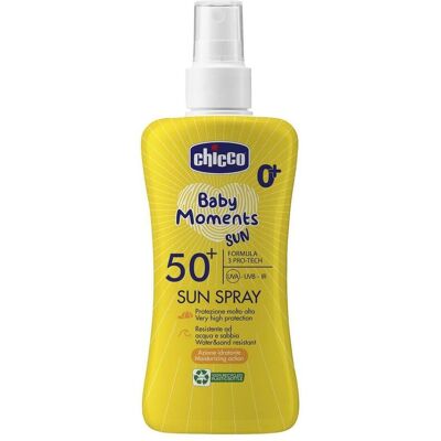 Nuxe, Sonnencreme, CHICCO Baby Moments Sun spray do opalania SPF50+ 150ml (SPF 50+, 150 ml) Nuxe, Sonnencreme, CHICCO Baby Moments Sun spray do opalania SPF50+ 150ml (SPF 50+, 150 ml)