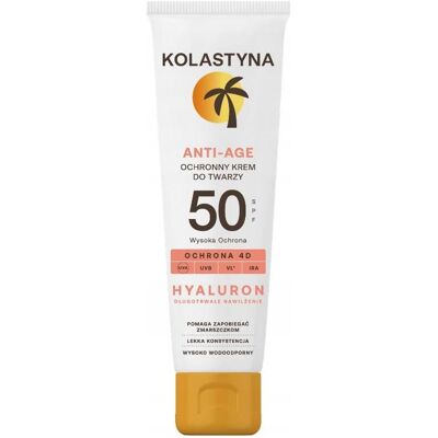 Kolastyna, Sonnencreme, Sun Protective Anti-Aging Face Cream Spf 50 - 50 Ml (SPF 50, 50 ml) Kolastyna, Sonnencreme, Sun Protective Anti-Aging Face Cream Spf 50 - 50 Ml (SPF 50, 50 ml)