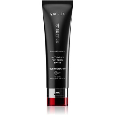Korika, Sonnencreme, Koreanisches Erbe Ginseng & Marine Stammzellen Anti-Aging Sonnenfluid (SPF 50, 50 ml) Korika, Sonnencreme, Koreanisches Erbe Ginseng & Marine Stammzellen Anti-Aging Sonnenfluid (SPF 50, 50 ml)