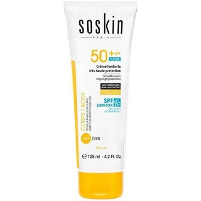 Soskin SPF50+ Sonnenschutzcreme - Breitband, wasserfest Soskin SPF50+ Sonnenschutzcreme - Breitband, wasserfest