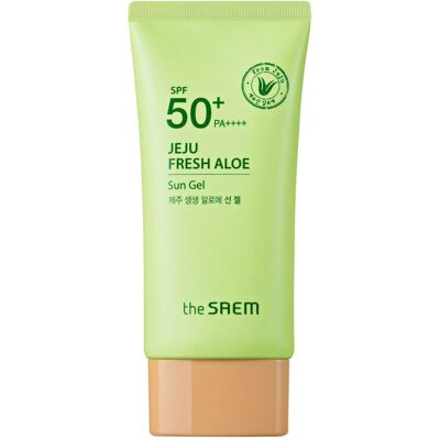 The Saem, Sonnencreme, Das SAEM Jeju Fresh Aloe Sonnenschutzgel SPF50+ 50g (SPF 50+, 50 ml) The Saem, Sonnencreme, Das SAEM Jeju Fresh Aloe Sonnenschutzgel SPF50+ 50g (SPF 50+, 50 ml)
