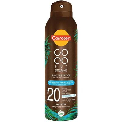 Carroten Coconut Dreams Sonnencreme Dry Oil SPF 20 - Sonnenschutz Carroten Coconut Dreams Sonnencreme Dry Oil SPF 20 - Sonnenschutz