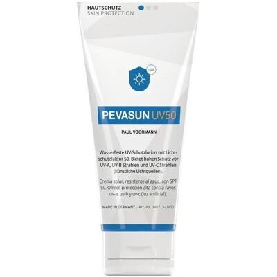 Paul Voorman, Sonnencreme, Hautschutz Pevasun UV50 (SPF 50+, 100 ml) Paul Voorman, Sonnencreme, Hautschutz Pevasun UV50 (SPF 50+, 100 ml)