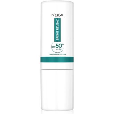 L'Oréal Paris, Sonnencreme, L'Oreal Bright Reveal Daily Uv Stick Sunscreen With Spf 50+ 9ml (SPF 50+) L'Oréal Paris, Sonnencreme, L'Oreal Bright Reveal Daily Uv Stick Sunscreen With Spf 50+ 9ml (SPF 50+)