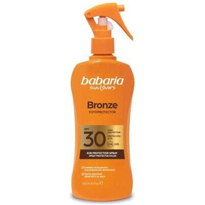 Babaria, Sonnencreme, Es wäre Sun. Aloe Bronze Spray Sonnenschutz Spf30 200 ml (SPF 30, 200 ml) Babaria, Sonnencreme, Es wäre Sun. Aloe Bronze Spray Sonnenschutz Spf30 200 ml (SPF 30, 200 ml)
