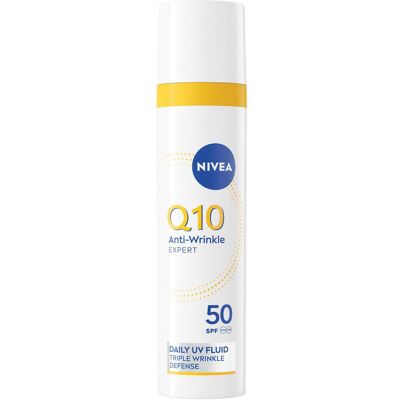 NIVEA, Sonnencreme, Q10 Anti-Wrinkle Expert Daily UV Fluid SPF50 40ml (SPF 50) NIVEA, Sonnencreme, Q10 Anti-Wrinkle Expert Daily UV Fluid SPF50 40ml (SPF 50)