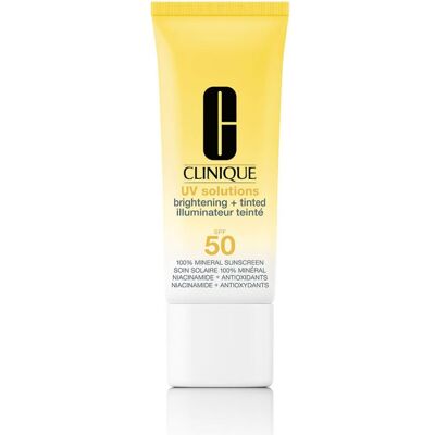 Clinique, Sonnencreme, UV Solutions Brightening Tinted Sunscream SPF50 Light-Medium (SPF 50, 40 ml) Clinique, Sonnencreme, UV Solutions Brightening Tinted Sunscream SPF50 Light-Medium (SPF 50, 40 ml)