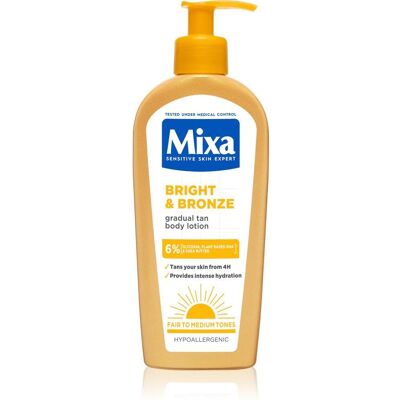 Mixa, Selbstbräuner, Bright and Bronze (Selbstbräunungscreme, 250 ml) Mixa, Selbstbräuner, Bright and Bronze (Selbstbräunungscreme, 250 ml)