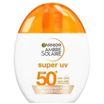 BlockX, Sonnencreme, - Ambre Solaire Super UV Refreshing Face Water Fluid SPF 50+ 40 ml (SPF 50+, 40 ml) BlockX, Sonnencreme, - Ambre Solaire Super UV Refreshing Face Water Fluid SPF 50+ 40 ml (SPF 50+, 40 ml)