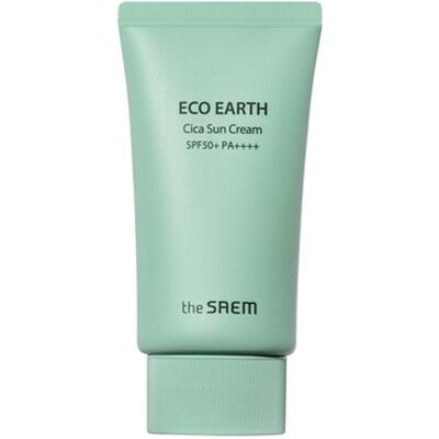 The Saem, Sonnencreme, Eco Earth Cica Sun Cream Spf50pa 50g (SPF 50+, 50 ml) The Saem, Sonnencreme, Eco Earth Cica Sun Cream Spf50pa 50g (SPF 50+, 50 ml)