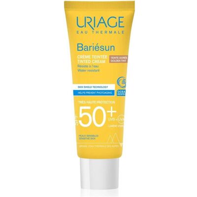 Uriage, Sonnencreme, Bariesun Getönte Creme LSF 50+ (SPF 50+, 50 ml) Uriage, Sonnencreme, Bariesun Getönte Creme LSF 50+ (SPF 50+, 50 ml)