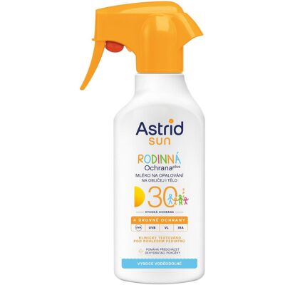 Astrid, Sonnencreme, Family lotion in spray for tanning spray SPF 30 Sun 270 ml (SPF 30, 270 ml) Astrid, Sonnencreme, Family lotion in spray for tanning spray SPF 30 Sun 270 ml (SPF 30, 270 ml)