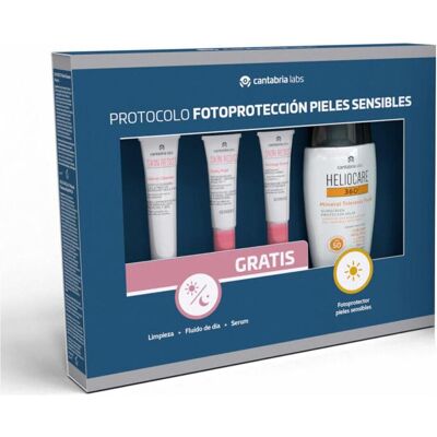 Heliocare, Sonnencreme, 360º Mineral Tolerance Fluid Spf50 50ml Set 4 Pieces (SPF 50, 50 ml) Heliocare, Sonnencreme, 360º Mineral Tolerance Fluid Spf50 50ml Set 4 Pieces (SPF 50, 50 ml)