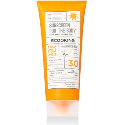 Ecooking, Sonnencreme, Feuchtigkeitsspendender Sonnenschutz für den Körper SPF 30 200 ml (SPF 30, 200 ml) Ecooking, Sonnencreme, Feuchtigkeitsspendender Sonnenschutz für den Körper SPF 30 200 ml (SPF 30, 200 ml)