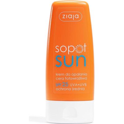 Ziaja, Sonnencreme, Sopot Sun (SPF 25, 60 ml) Ziaja, Sonnencreme, Sopot Sun (SPF 25, 60 ml)